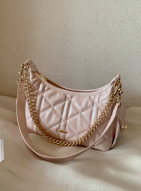 南风Chio2nd 清盈岁月托特包包女新款今年爆款包包菱格单肩斜挎包