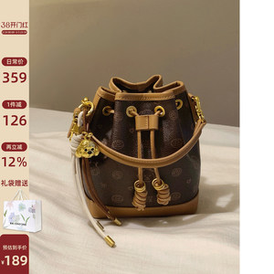 南风Chio2nd 面包小狗 维港邂逅水桶包2026超火小包包女单肩斜挎