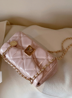 南风Chio2nd 浪漫序曲小方包包女式2026新款菱格链条包单肩斜挎包