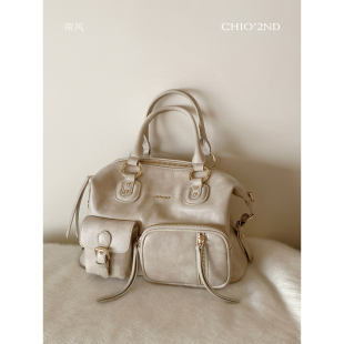 南风Chio2nd 云霓归序枕头包机车手提大包包女双肩背包单肩斜挎包