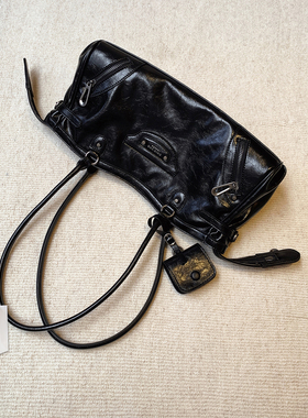 南风Chio2nd 巴黎探戈腋下包包女式2026新款黑色法棍包手提单肩包