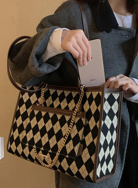 南风Chio2nd 托特包包女2026年新款大容量高级感通勤手提单肩大包