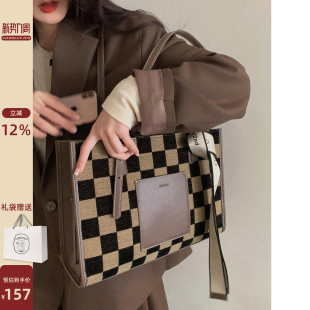 大容量高级感洋气托特包 单肩包包女2026新款 Chio2nd原创 2026爆款