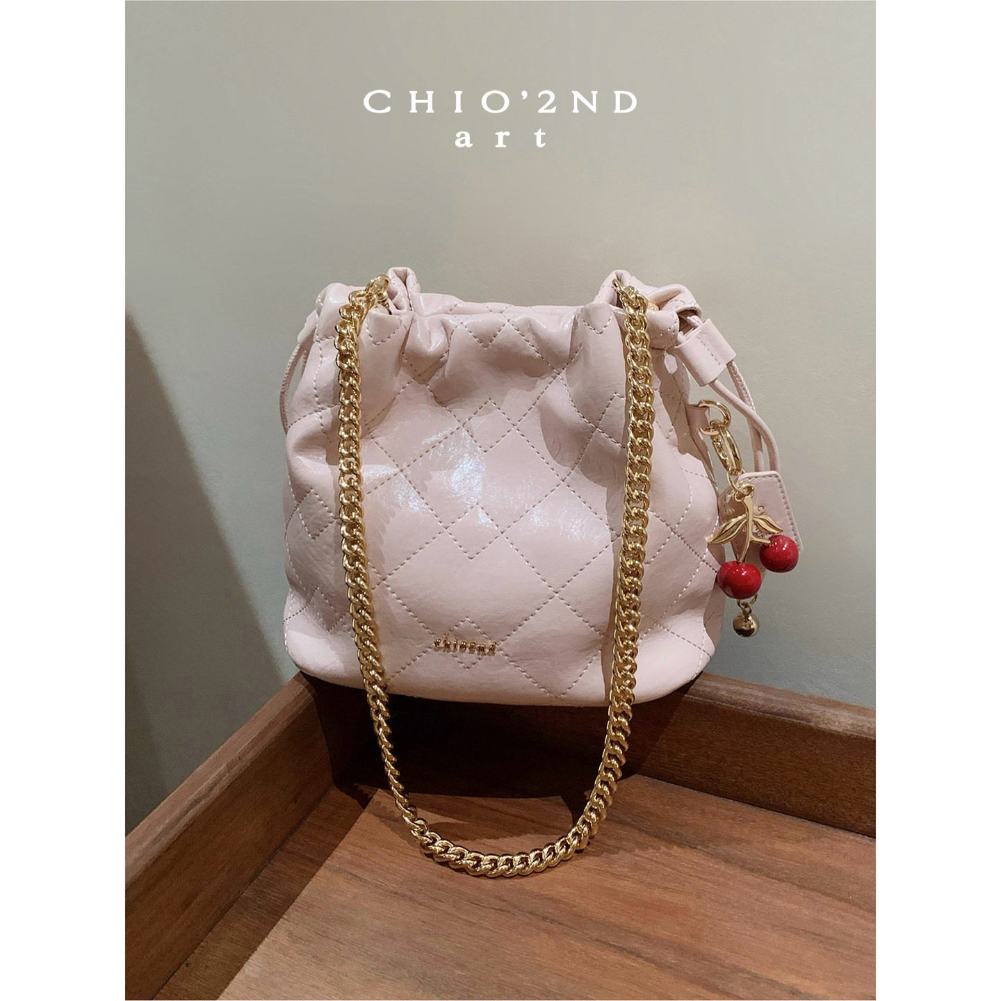 南风Chio2nd精致菱格小水桶图片