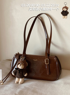 南风Chio2nd 西部旅者枕头包包女款质感通勤百搭手提包单肩腋下包