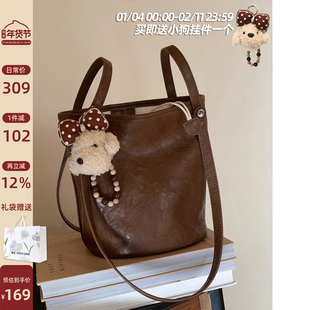 南风Chio2nd 恬梦剧场水桶包2026巨好看包包女手提包单肩斜挎小包