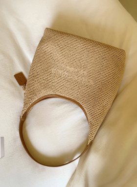 南风Chio2nd 阳光春夏托特包包女士春夏编织包腋下包手提单肩大包