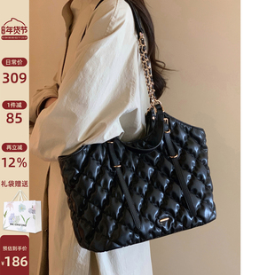 南风Chio2nd 静夜檀云托特包包女大容量秋冬通勤气质手提包单肩包