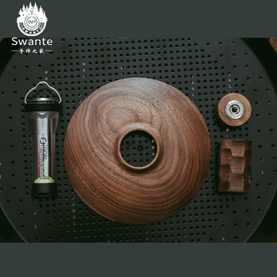 Swante黑胡桃木两件套燈罩燈罩ML4户外露营灯多功能GZ灯配件户外