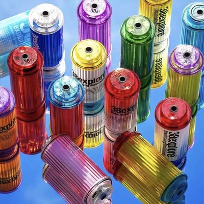 38explore户外露营氛围灯发光黑色透明粉色透明38灯贴纸灯衣灯贴