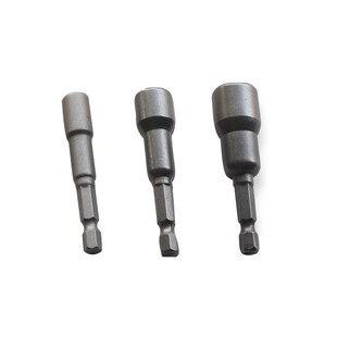 扭螺母套筒 套六角螺丝风批套筒6.35MM六角头扭力批套筒S1