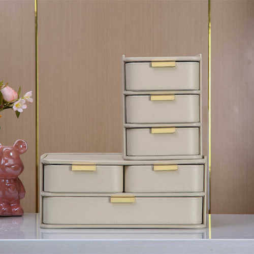 homesup日式卧室抽屉桌面收纳盒