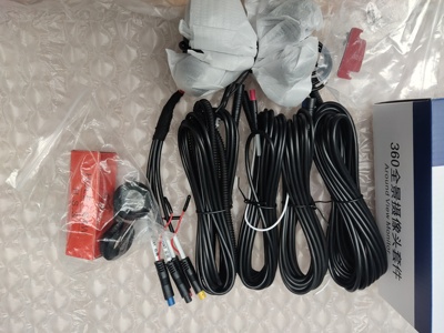 阿尔派360导航全景一体机全景摄像头倒车影像高清专用摄像头