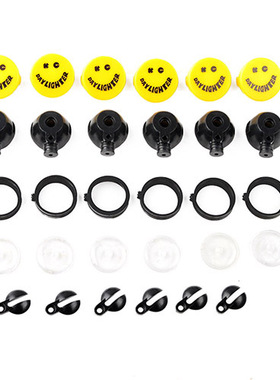 RC4WD仿真模型攀爬遥控车KC顶灯笑脸3mm灯杯套装6个Z-E0022