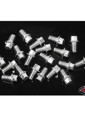 RC4WD 模型M2.5 x 4mm外六角螺丝银色(Z-S1563)