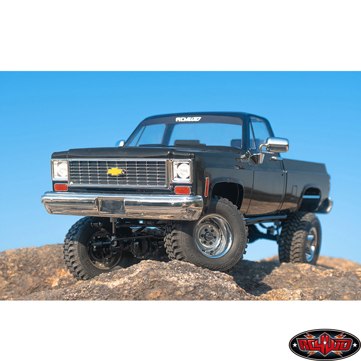 RC4WD TF2LWB长轴版RTR/雪弗兰K10皮卡硬壳车身套件黑色Z-RTR0067