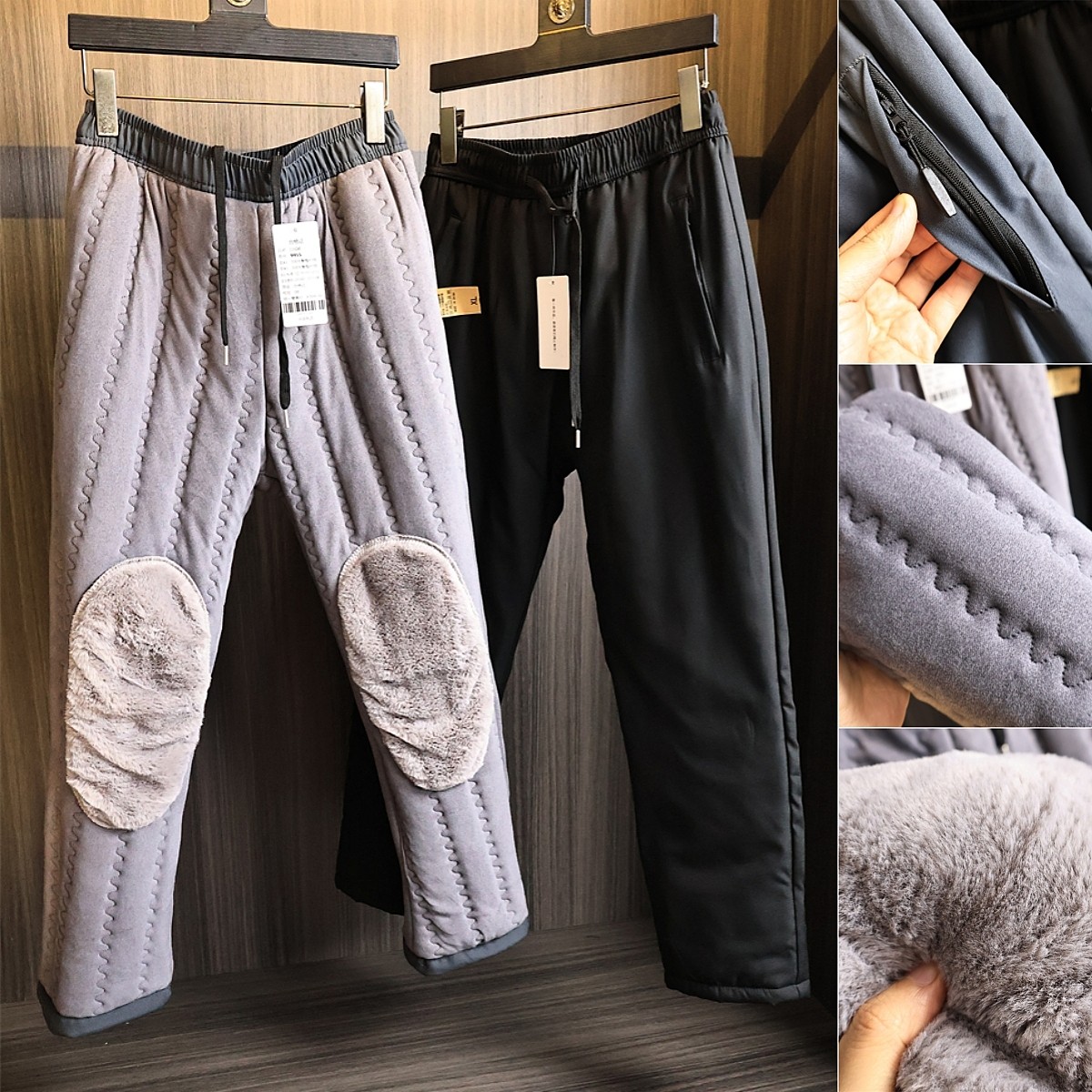 梦中情裤！兔毛护膝！秋冬户外三防科技夹棉保暖直筒棉裤休闲裤男,男装,棉裤,淘宝优惠券,粉丝福利购,淘宝优惠卷