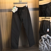 休闲裤 抗寒神裤 男士 纯色百搭保暖蓬松羽绒裤 85鹅绒填充 秋冬季