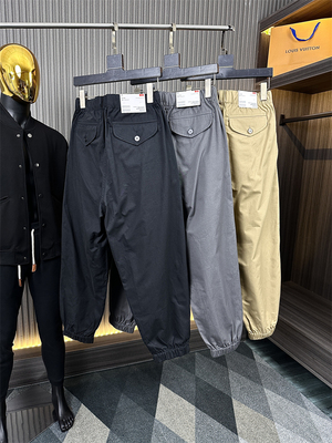 洗水纱卡棉~柜台299！工装裤