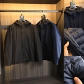 秋冬男士 极简系列 甄选90鸭绒 纯色合体裁剪保暖户外羽绒服外套