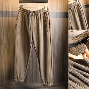 撤柜单 炒鸡舒适透气 秋季 男士 潮 百搭束脚运动休闲卫裤 H家