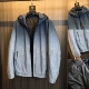 秋冬男士 渐变色系 柜800 压胶充绒百搭户外三防保暖羽绒服外套