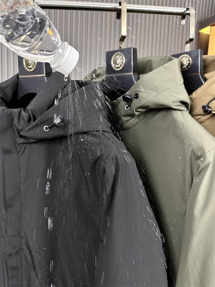防寒保暖*90白鸭绒!连帽羽绒服