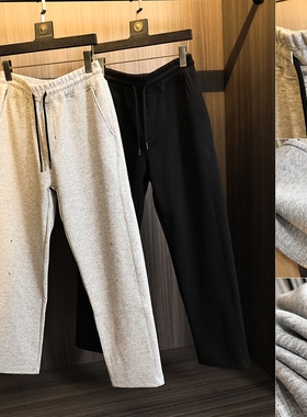 柜698！ODM公司新品！秋季男士纯色复合针织亲肤柔软直筒休闲裤潮