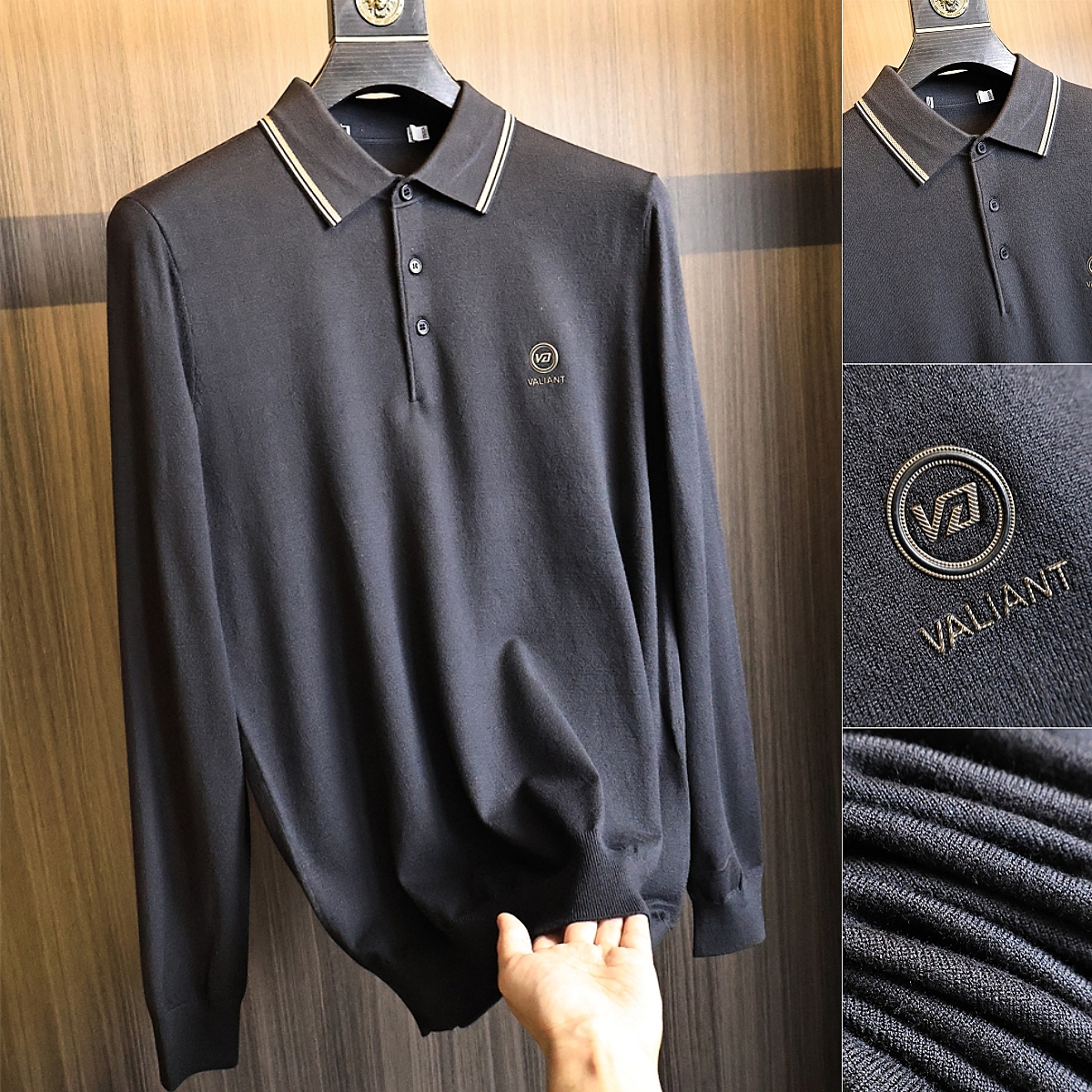 超值性价比~撤柜！翻领针织衫潮