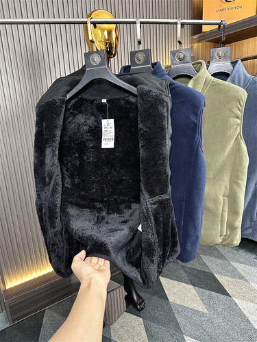 珊瑚绒+摇粒绒/户外马夹！马甲