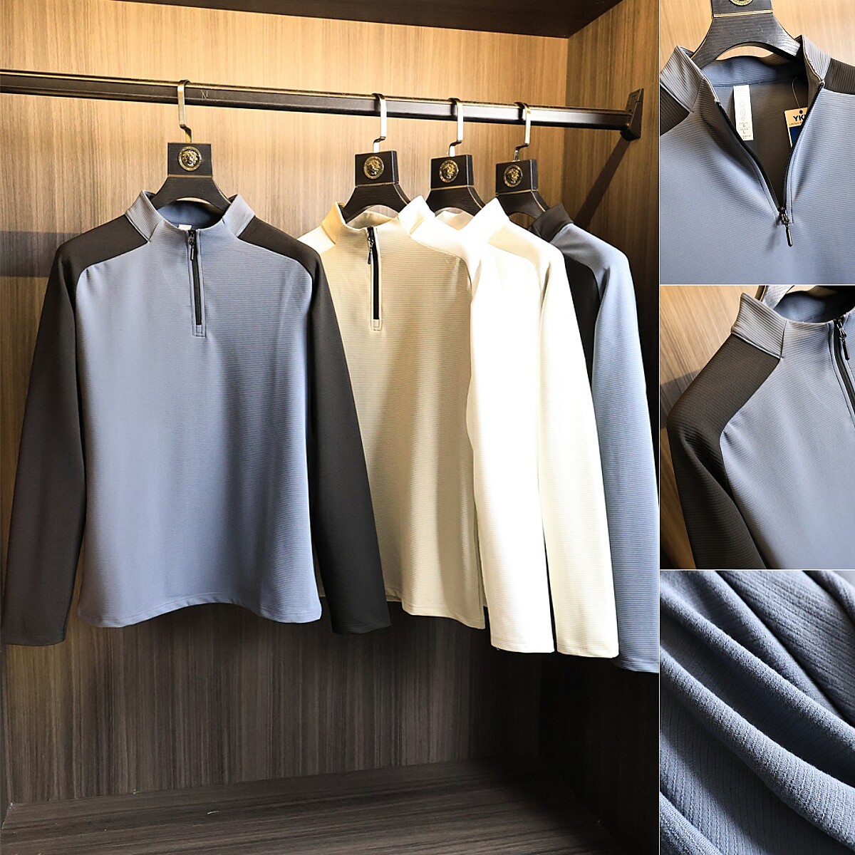 山系技能风~拼接高性能料！T恤衫