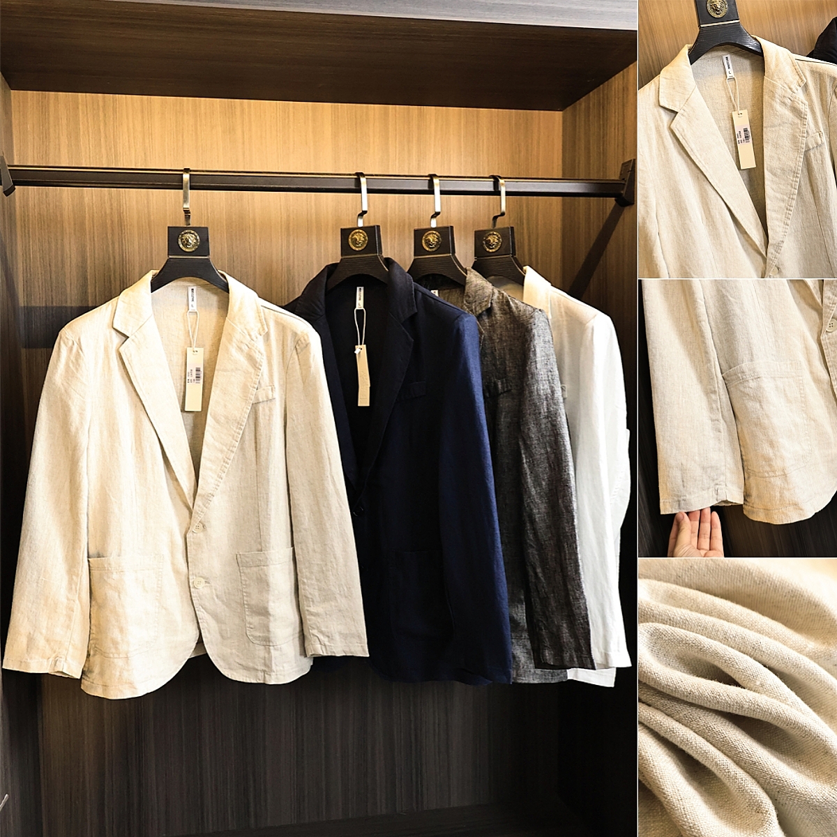 少量100%亚麻！高端线！休闲西服