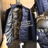 秋冬男士 高端轻奢线 利落有型 加厚保暖无痕压胶充绒立领羽绒服