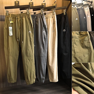 户外山系速干透气束口休闲裤 2025年春夏男士 凉感纱线 工厂福利单