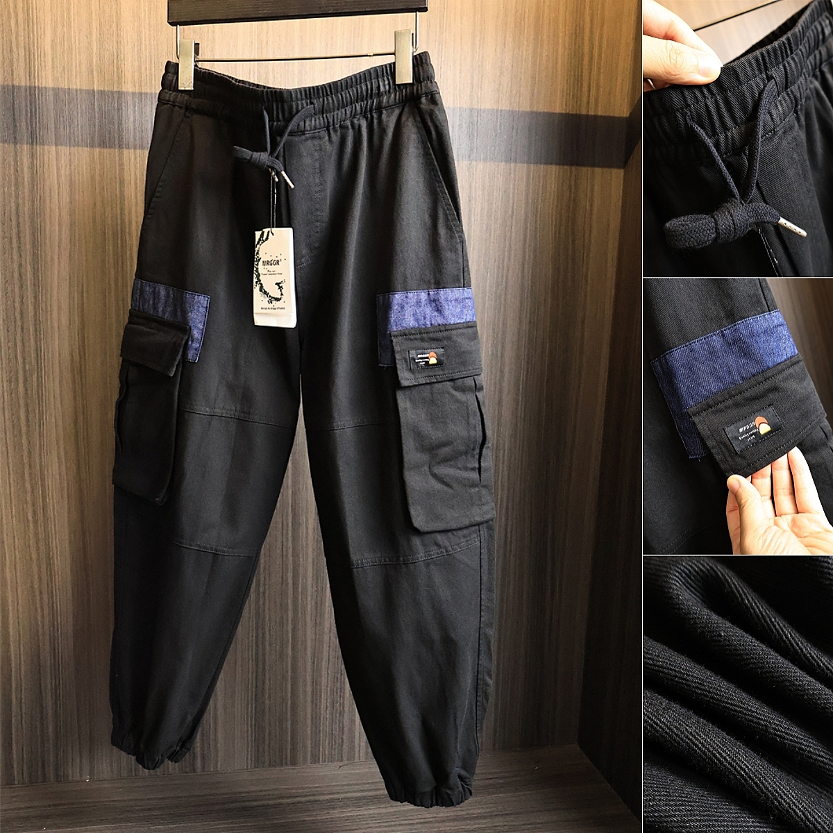「日系复古阿美咔叽」工装休闲裤