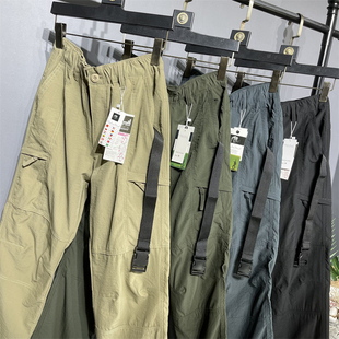 春夏男士 功能性面料 户外直筒工装 裤 出口12个国家 长裤 原单