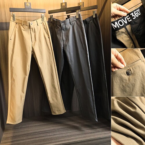 【高尔夫】360°弹力腰围休闲裤