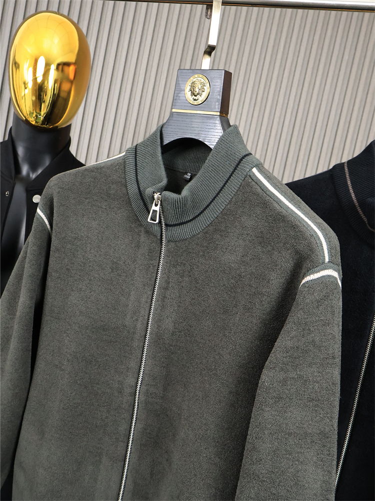 软糯~保暖！高密针织！夹克