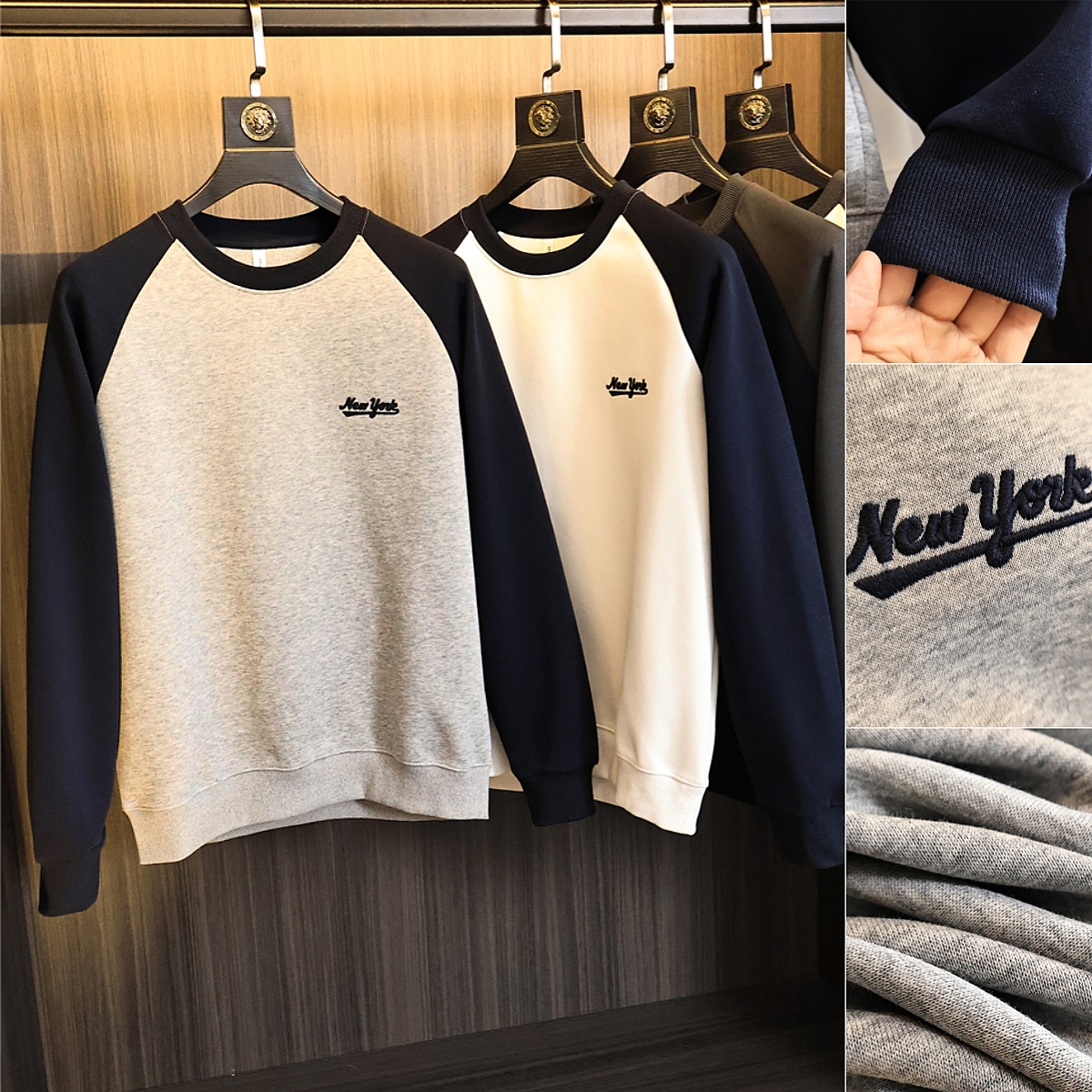 液氨精梳长绒棉！宽松卫衣潮