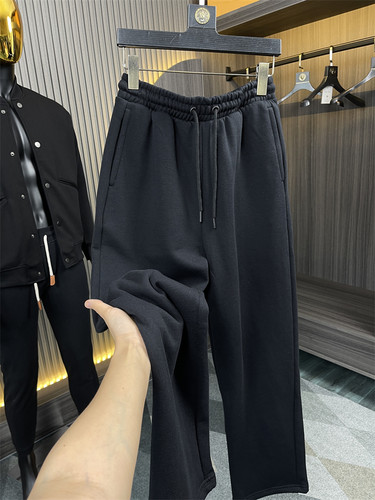 针织布+内里拉绒！休闲裤