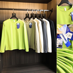 T恤衫 轻奢高端 户外运动吸湿透气速干长袖 春夏男士 云感科技面料