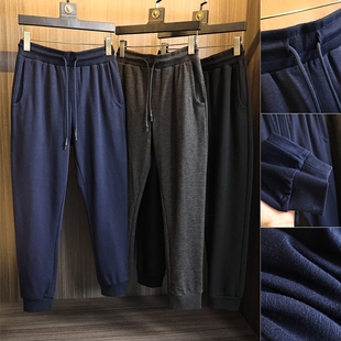 G货 男士 日单好货 秋季 日常通勤弹力百搭束脚休闲裤 本布针织