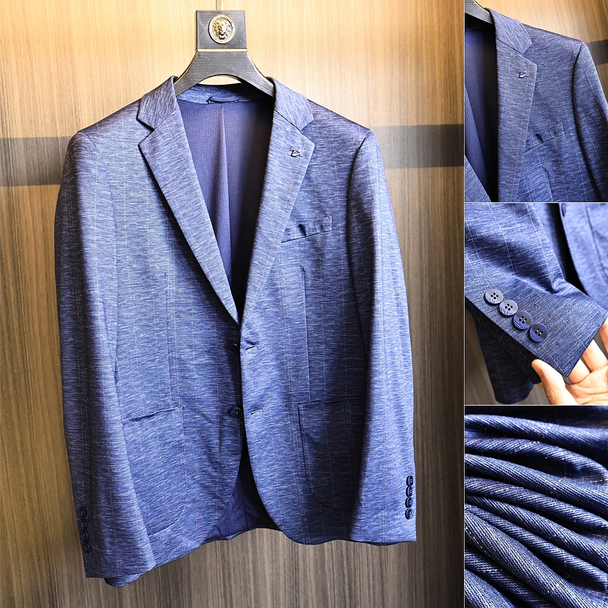 男奘巨头出品！针织混纺！西服男