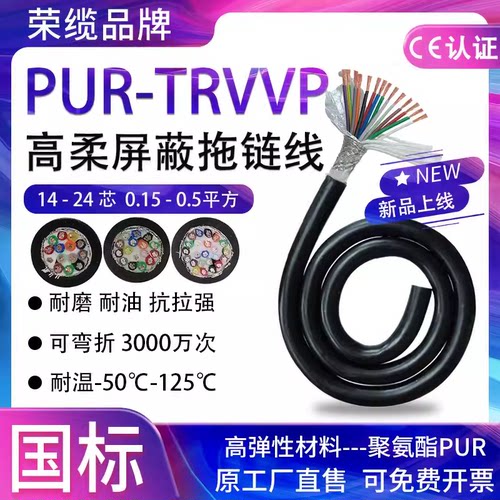 PUR-TRVVP坦克链耐折3000万次