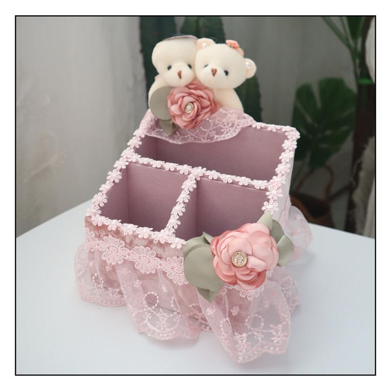 布艺茶几遥控器收纳筐