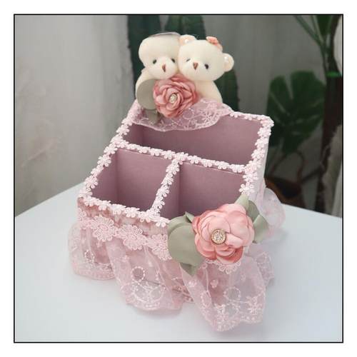 布艺茶几遥控器收纳筐