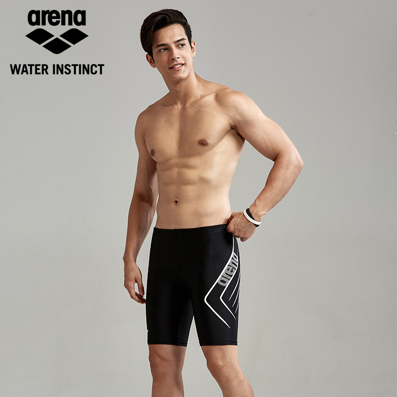 新款arena泳裤男士训练速干抗氯