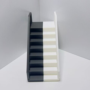 微景观造景摆件 微缩场景沙盘楼梯 BJD娃屋DIY装 饰品配件楼梯摆件