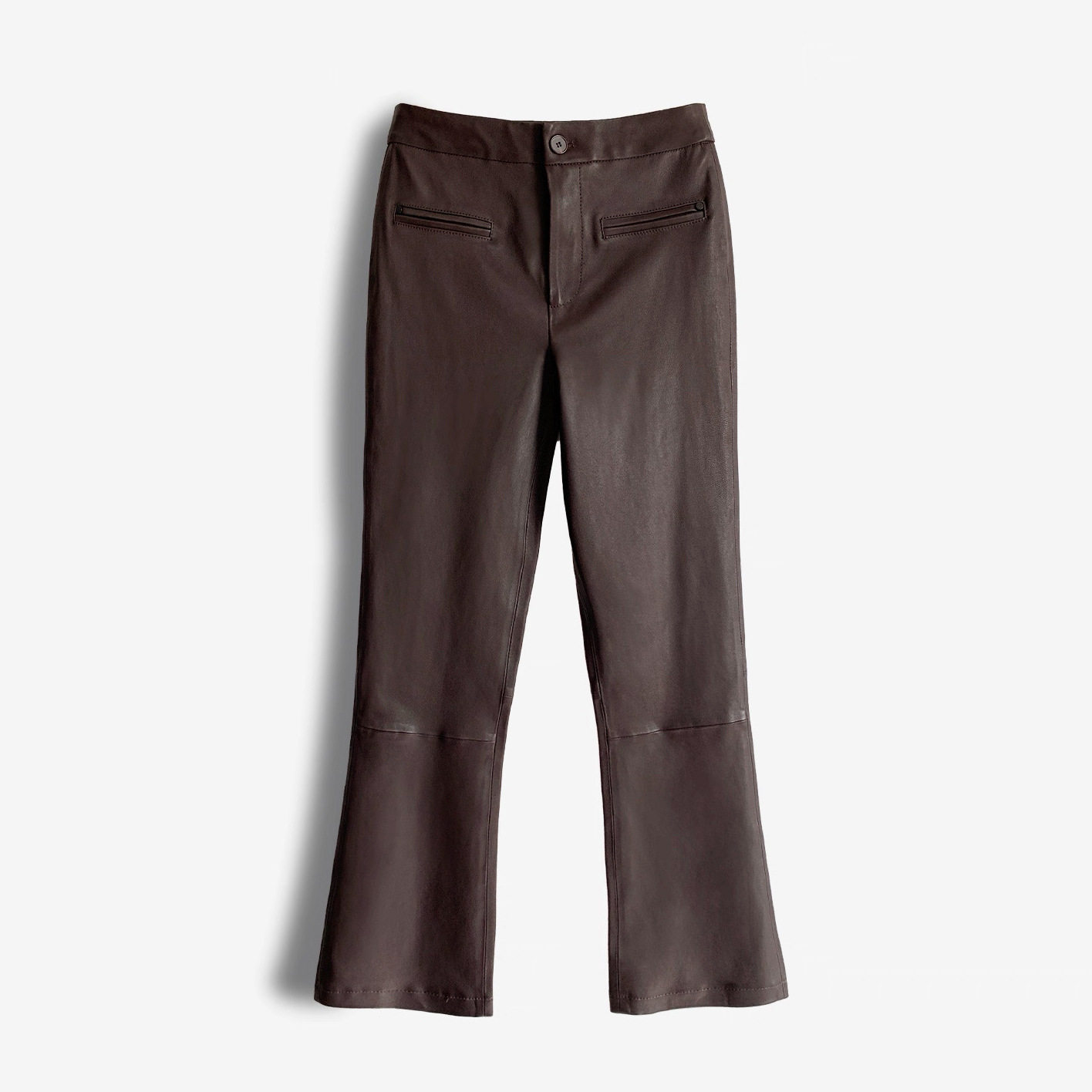 真皮皮裤2026春季新款弹力皮中腰显瘦微喇绵羊皮百搭修身九分裤女,女装/女士精品,皮裤,淘宝优惠券,粉丝福利购,淘宝优惠卷