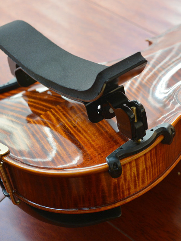 德国承载式轻质合金固定型弹力小提琴肩托肩垫大弯度垫肩托,肩垫